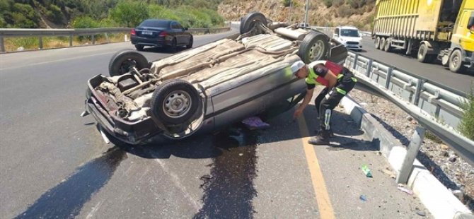 Lefkoşa-Girne Anayolunda Trafik Kazası