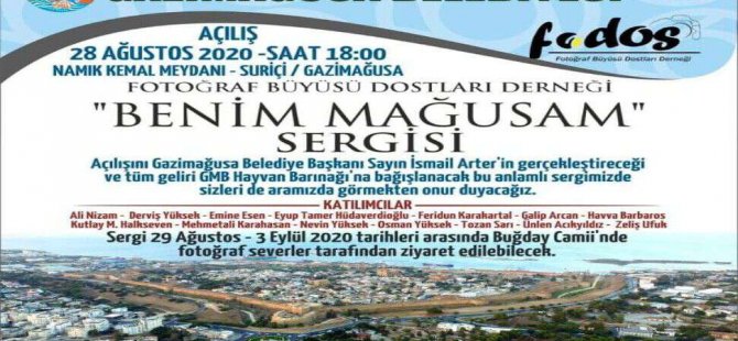 "Benim Mağusam" fotoğraf sergisi açılıyor