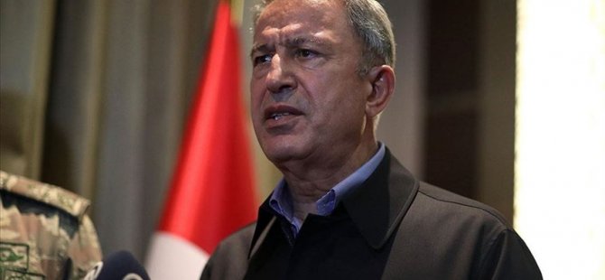 Türkiye Milli Savunma Bakanı Akar: “Mavi vatanımızda hem KKTC'nin hem de ülkemizin hak ve menfaatlerini koruyacağız”