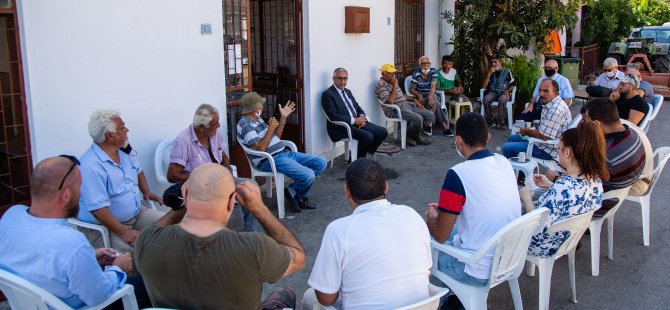 Akıncı, Lefke Bölgesini Ziyaret Etti