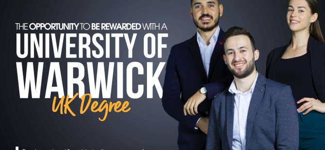 DAÜ’den İngiltere’nin en iyi 10 Üniversitesinden biri olan WARWICK’te yüksek lisans yapma fırsatı