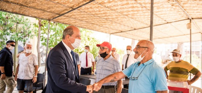 Ulusal Birlik Partisi Genel Başkanı, Cumhurbaşkanı Adayı Ersin Tatar, Girne’de sivil toplum kuruluşlarını ziyaret etti.