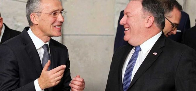 Pompeo Ve Stoltenberg Telefonda Doğu Akdeniz'i Görüştü