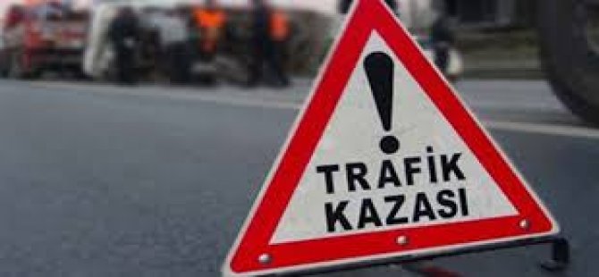 Lefkoşa'da trafik kazası...4 yaralı