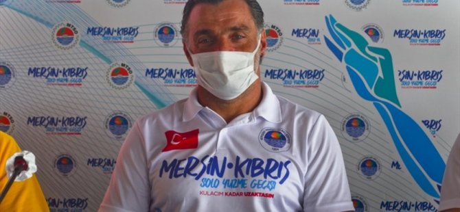Türkiye'nin milli sporcusu Emre Seven, Mersin'den KKTC'ye yüzecek