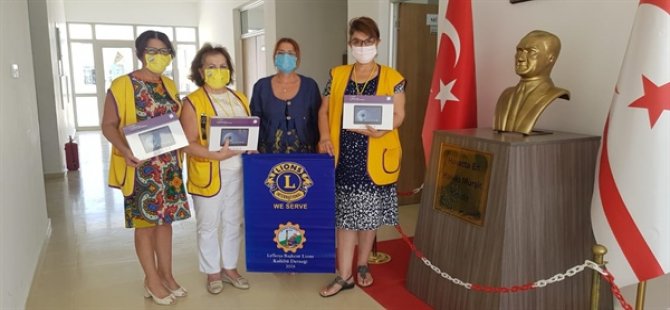 Lefkoşa Başkent Lions Kulübü’nden Okullara Ve Çocuk Esirgeme Kurumu’na Bağış