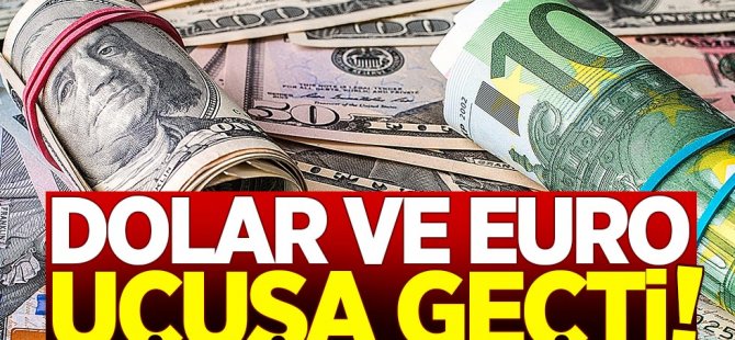 Kritik veriler öncesinde dolar ve euro yükselişte