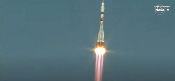 Soyuz MS-17 Uluslararası Uzay İstasyonu'na fırlatıldı