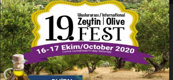 19. Uluslararası Zeytin Festivali, bu yıl dijital olarak gerçekleştiriliyor.