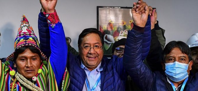 Bolivya seçimlerinde zafer Evo Morales'in halefi Luis Arce'nin oldu