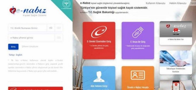 E-Nabız Nedir, Nasıl Giriş Yapılır? Grip Aşısı Kimlere Yapılacak?