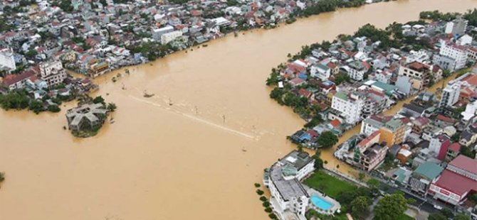 Vietnam'da Aşırı Yağışların Yol Açtığı Afetlerde Ölenlerin Sayısı 114'e Yükseldi
