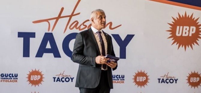 Taçoy, UBP Genel Başkanlığı için yol haritasını açıkladı