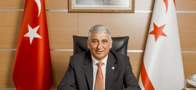 KTBB Başkanı ve Güzelyurt Belediye Başkanı Mahmut Özçınar, 29 Ekim mesajı yayınladı