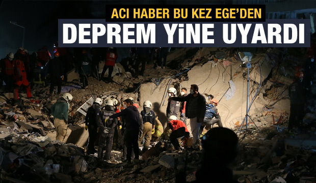 İzmir depreminde ölü sayısı 20'ye yükseldi
