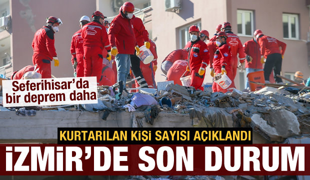 Türkiye Çevre ve Şehircilik Bakanı Murat Kurum, 100 vatandaşın sağ olarak kurtarıldığını açıkladı