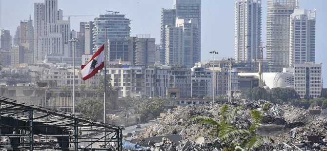 Beyrut Limanı'ndaki Patlamanın Ardında Bıraktığı Ağır Enkaz Kaldırılmayı Bekliyor