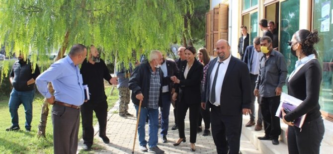 İçişleri Bakanı Baybars, Ziyamet, Yeşilköy, Sipahi Ve Yenierenköy'ü Ziyaret Etti