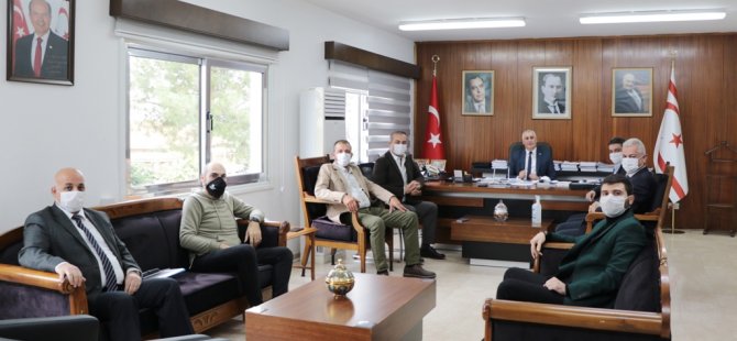 Maliye Bakanı Amcaoğlu, RES-BİR Heyetini Kabul Etti.