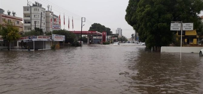 Gazimağusa’da  Metrekare’ye 85 Kilogram Yağış Düştü