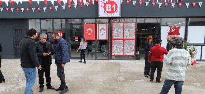 “Discount Market” olan B1’in 2. Şubesi Akdoğan’a açıldı