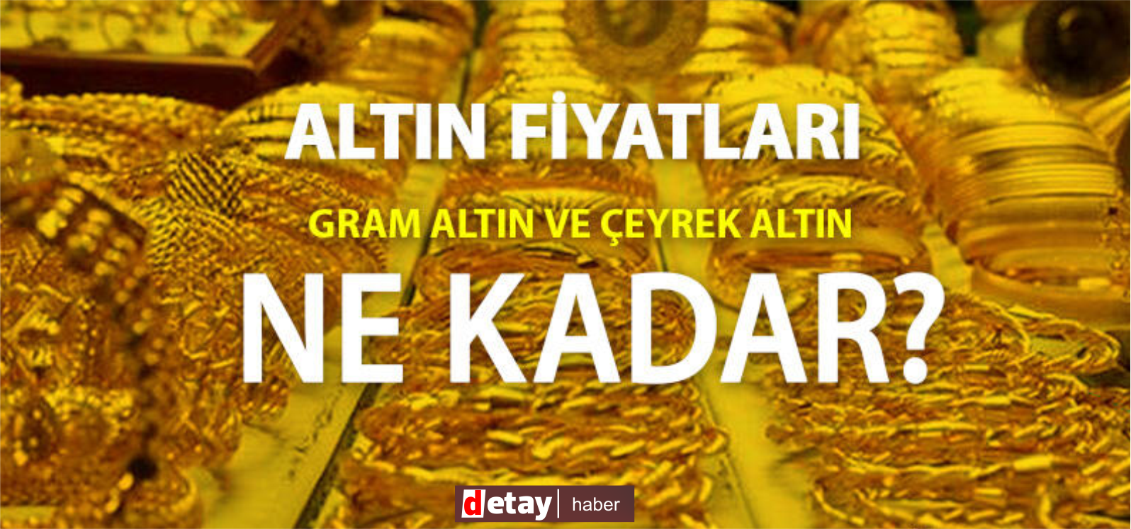 ALTIN da patladı!