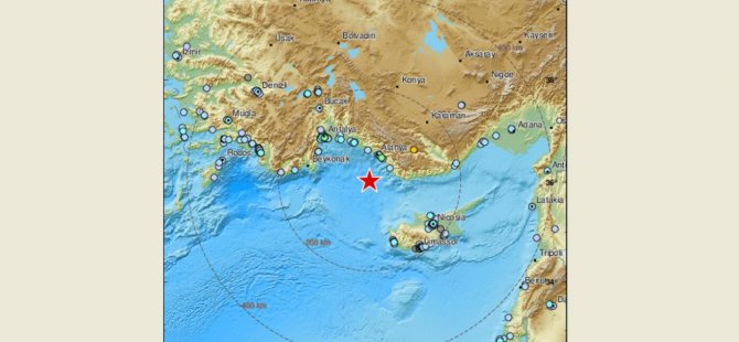 Konya'ya kadar hissedildi! İşte 5.5 lik depremin yeri