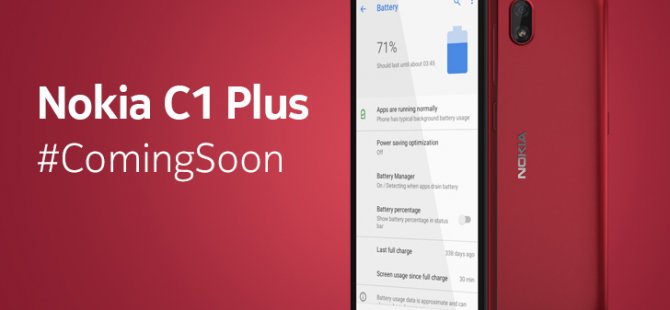 Bedavadan biraz pahalı Nokia C1 Plus tanıtıldı