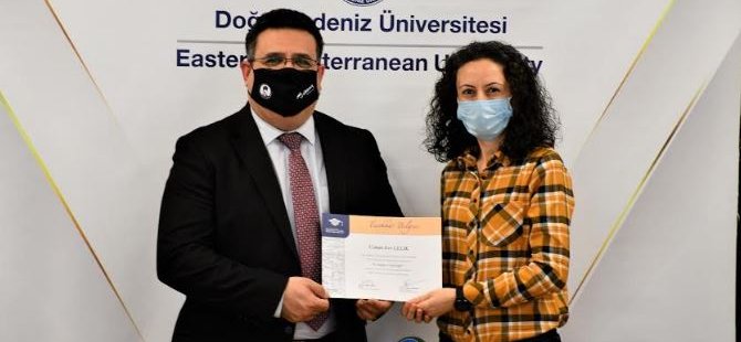 DAÜ-SEM Avrupa Birliği Projesi Kapsamında Eğitim Veren Akademisyenleri Ödüllendirdi