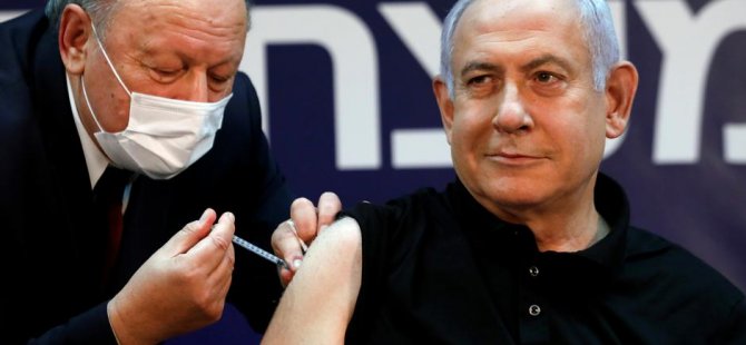 İsrail'de 1 Milyon Kişiye Aşı Yapıldı