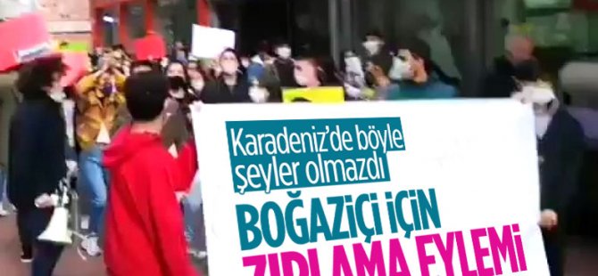 Υποστήριξη της δράσης από τους μαθητές του Ktü στους μαθητές Boğaziçi στο Artvin