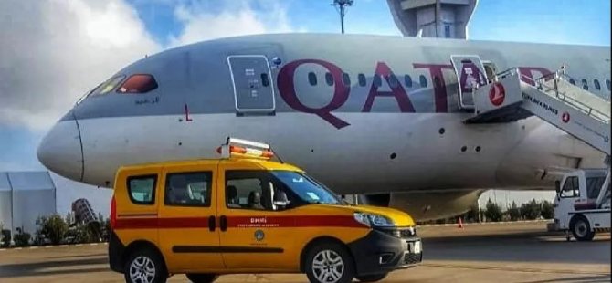 Το αεροπλάνο που πραγματοποιεί πτήση Ηνωμένου Βασιλείου-Κατάρ πραγματοποιεί έκτακτη προσγείωση στη Sanliurfa