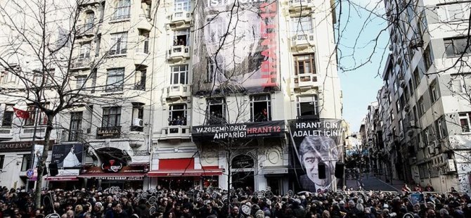 Hrant Dink, Agos Gazetesi Önünde Anıldı
