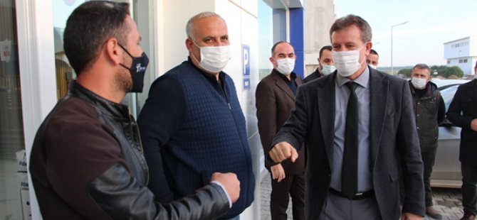 Ekomomi Bakanı Arıklı, Alayköy Sanayi bölgesini ziyaret etti