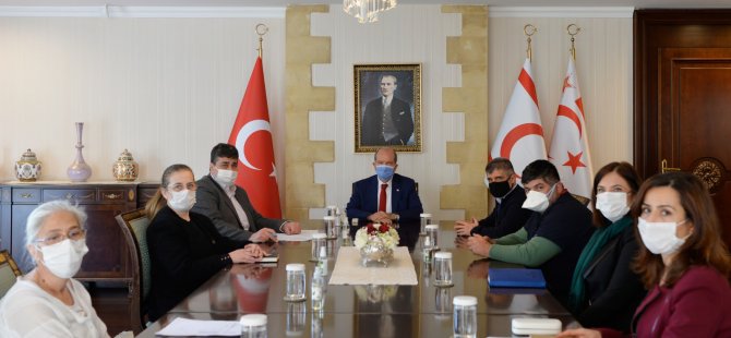 Cumhurbaşkanı Ersin Tatar, Bulaşıcı Hastalıklar Üst Komitesi’ni Toplantıya Çağırarak Bilgi Aldı