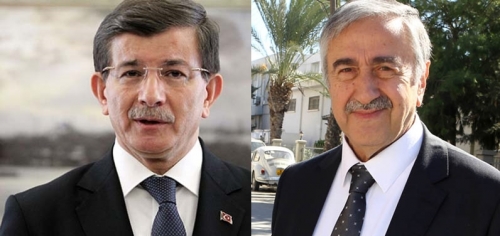 Akıncı ile Davutoğlu görüştü