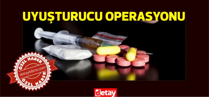 Mağusa'da operasyon 2 tutuklu