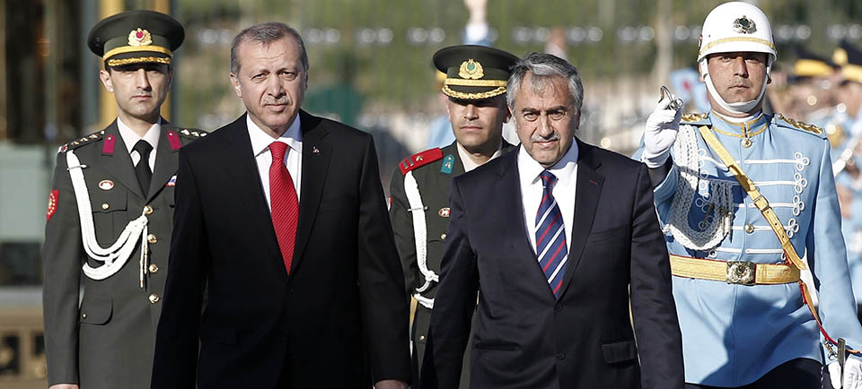 Akıncı, Erdoğan ile görüşüyor