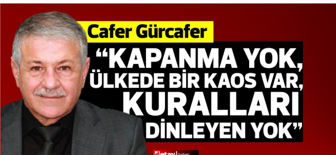 Cafer Gürcafer: Πρέπει να δημιουργηθεί πίνακας κρίσεων