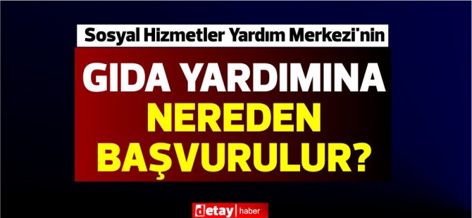 Gıda yardımına nasıl başvurulur?