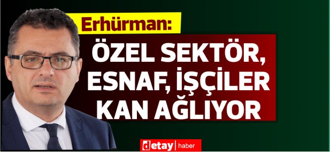 Erhürman: Πρέπει να σχεδιάσουμε να ξεπεράσουμε αυτήν την καταστροφή με τις λιγότερες ζημιές το συντομότερο δυνατό!