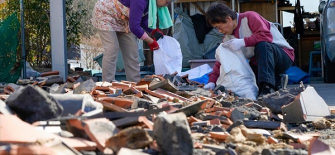 Fukuşima'daki 7,3'lük Depremde 160 Kişi Yaralandı
