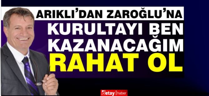 Από το Arıklı στο Zaroğlu: Μην ανησυχείς, αδερφέ.  Δεν έχω άλλη εναλλακτική λύση για να χάσω