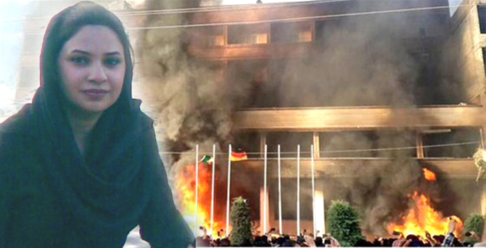 İranlı Kürtler tecavüze karşı ayaklandı, otel yaktı