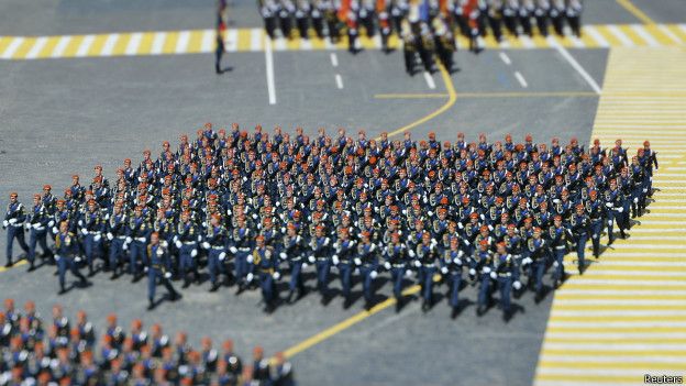 Rusya tarihinin en büyük askeri töreni (fotogaleri)