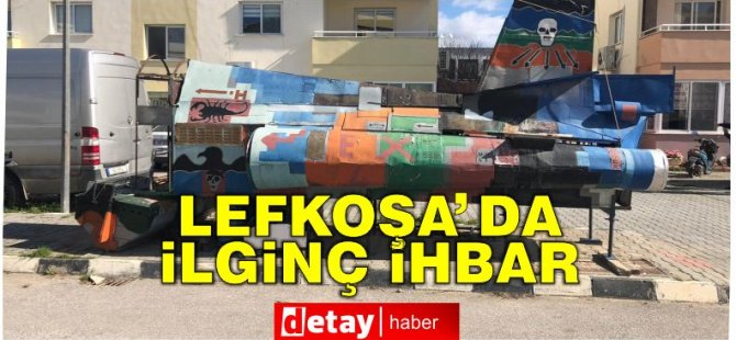 Ανακοίνωση για κατοχή πεζοδρομίων σε πολεμικό αεροπλάνο στη Λευκωσία