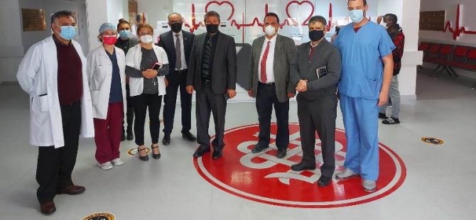 Bakan Üstel Dr. Burhan Nalbantoğlu Hastanesi’ni ziyaret etti