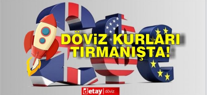 Dolar ve eurodaki yükseliş hız kesmeden devam ediyor