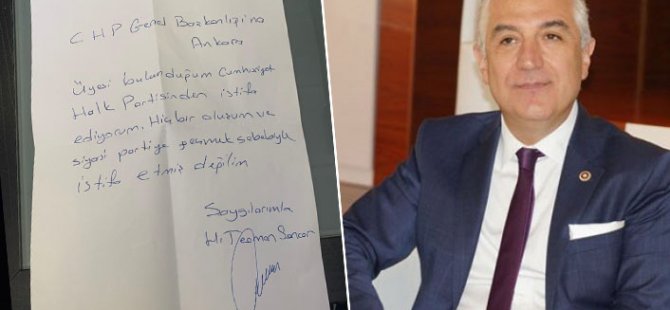 Αναπληρωτής Teoman Sancar, ο οποίος παραιτήθηκε από το CHP: Θα αποδείξω ότι δεν είμαι ομοφυλόφιλος