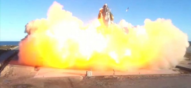 Το όχημα Starship SpaceX που σχεδίαζε να στείλει στον Άρη εξερράγη στο έδαφος μετά από μια δοκιμαστική πτήση